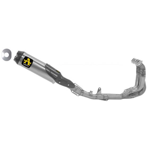 Sistema de escape completo Arrow Competition, titanio para Yamaha YZF-R6 2017-25 71217CKZ