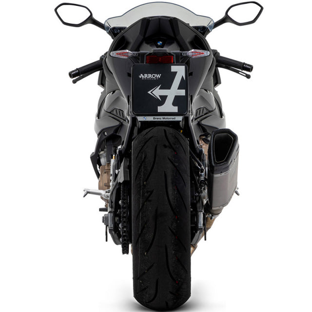 Escape deslizante Arrow Pista 71506PT de titanio para BMW M/S1000RR 20-25 