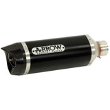 Escape deslizante Arrow Thunder, aluminio oscuro con tapa de carbono, Yamaha MT-07 2021-24 71930AKN
