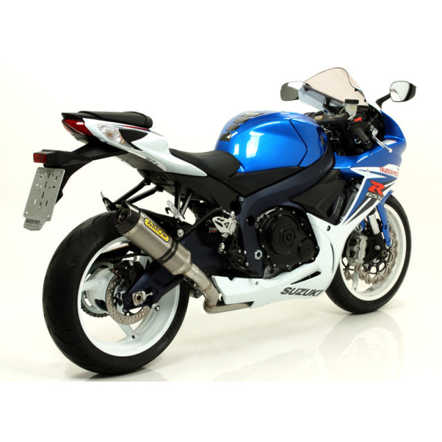71772PK Arrow  Thunder Exhaust, Titanium for Suzuki GSXR 600 750 2011-2016