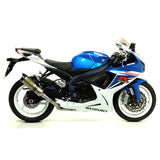 71772PK Arrow  Thunder Exhaust, Titanium for Suzuki GSXR 600 750 2011-2016