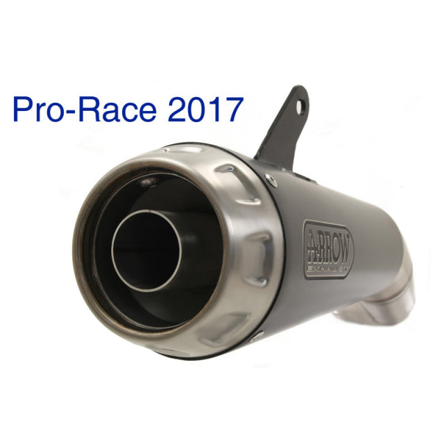 71776prn Arrow GSR 750 11-16/GSX-S 750 17-25 Silenciador Pro Race Nichrom Dark homologado con tubo de enlace para coleccionistas originales y Arrow