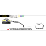 Arrow Exhaust Headers Honda CBR600RR 2024-2026 Racing 71784MI