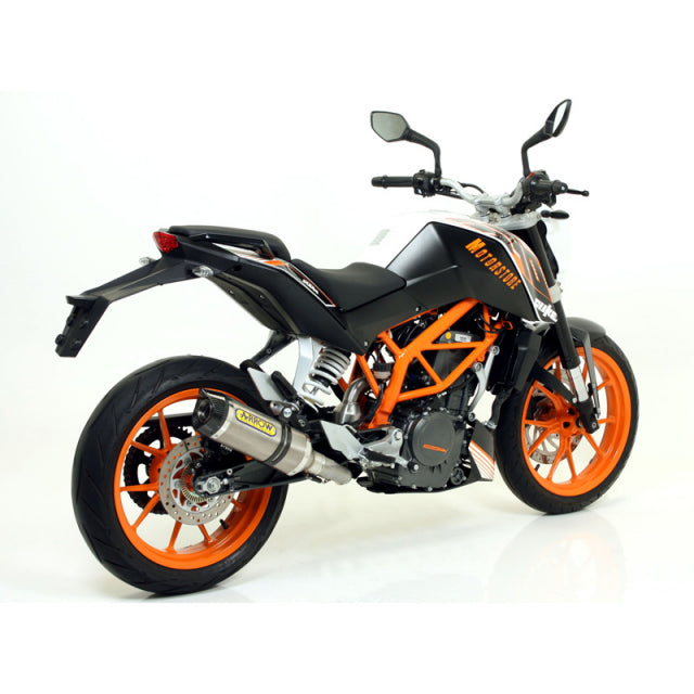 71813AK  Arrow Street Thunder Exhaust, Aluminium for KTM RC 125 / 390, Duke 390 2013-2016