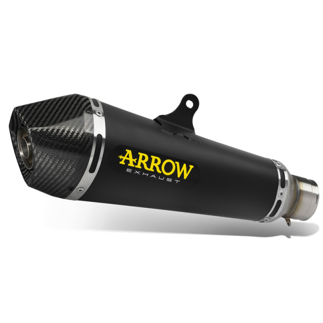 Escape deslizante Arrow X-Kone, nicromo oscuro para Kawasaki Z650 2017-2020 71854XKN