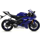 Escape Arrow Pro-Race 71863PRN, tapa de acero oscuro nicromado para Yamaha YZF-R6 2017-2025