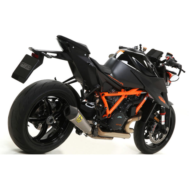 Silenciador Arrow X-Kone de titanio homologado con tapa de carbono para KTM 1290/1390 Super Duke R 20-25 71916xkr