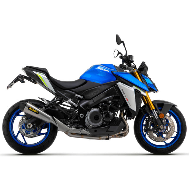 Escape deslizante Arrow SX-Kone 71938XK, nicromo, para Suzuki GSX-S1000 21-24 / GX 2024 