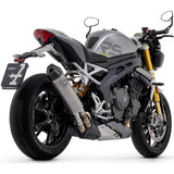 71955PK Escape Arrow Race-Tech Slip-on, titanio para Triumph Speed ​​Triple 1200 RS 21-24 