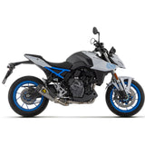 71956PKW Arrow Suzuki GSX-8S 2023-2024-2025 Works Titanium Sistema de escape completo, titanio