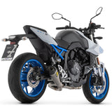 71956PKW Arrow Suzuki GSX-8S 2023-2024-2025 Works Titanium Sistema de escape completo, titanio