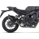 71070AKN Sistema completo de competición Arrow con silenciadores Indy Race EVO de aluminio "Dark" Yamaha MT-09 / MT-09 SP 2024-2025 