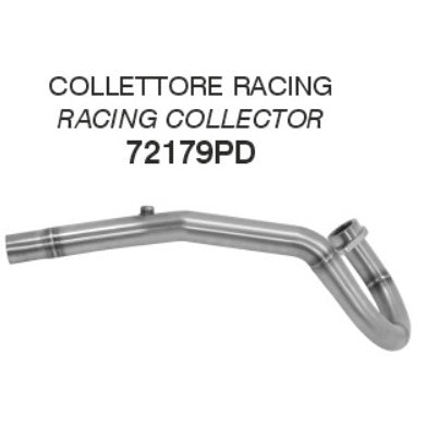 Colector de acero inoxidable Arrow Honda CRF300L 21-24 Racing 72179pd