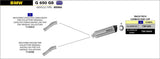 IN STOCK Arrow Bmw G 650 Gs '11/16 Homologated Aluminium Dark Race-Tech Silencer For Arrow Mid Pipe 72615akn