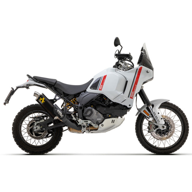 Escape deslizante Arrow Indy Race, aluminio oscuro, para Ducati DesertX 950 2022-2024 72638AON