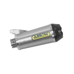 Silenciador Arrow BMW S1000RR 09-14 de titanio homologado con tapa de carbono para colectores de serie (paquete de 7)