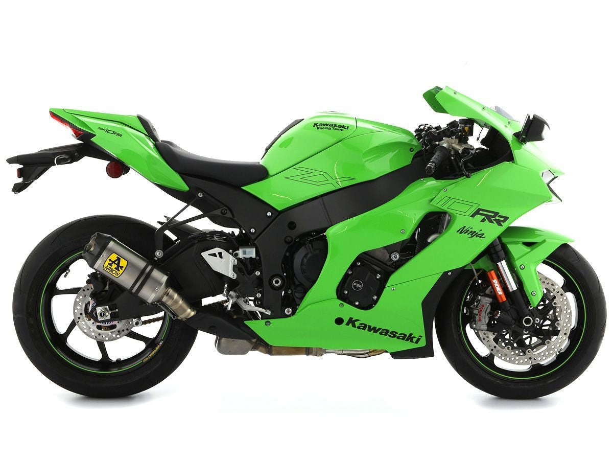 Arrow Racing Titanium Half System With Indy Race Silencer Kawasaki