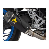 71979PKN Arrow Works Sistema completo de escape Nichrom "oscuro" homologado con catalizador para Suzuki GSX-8S/R 2022-2025