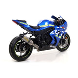 Arrow Competition Evo Full Titanium Full System High Version With Race-Tech Silencer Dia.65mm  Suzuki GSXR1000R 17-25  71161ckr