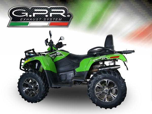 Artic Cat 700 TBX 2012-2016 Exhaust GPR Slip-on Deeptone Atv
