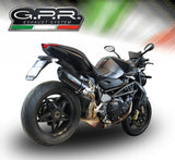 Mv Agusta Brutale 990 R 2010-11 Exhaust GPR Slip-on Furore Nero