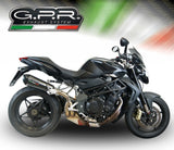 MV Agusta Brutale 1090R 1090RR 2010-2012 Exhaust GPR Slip-on Grand Prix Evo Poppy