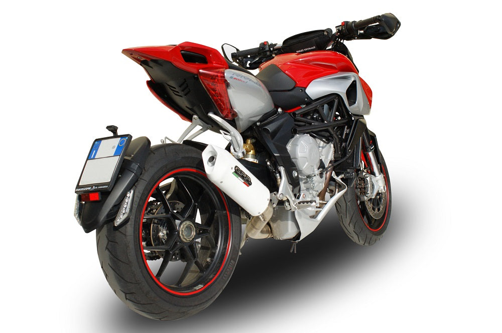 MV Agusta Rivale / Stradale 800 2014-2016 Exhaust GPR Slip-on Albus Ceramic - photo 7