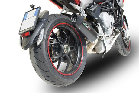 Mv Agusta Rivale 800 2014-2016  Exhaust GPR Slip-on Furore Nero