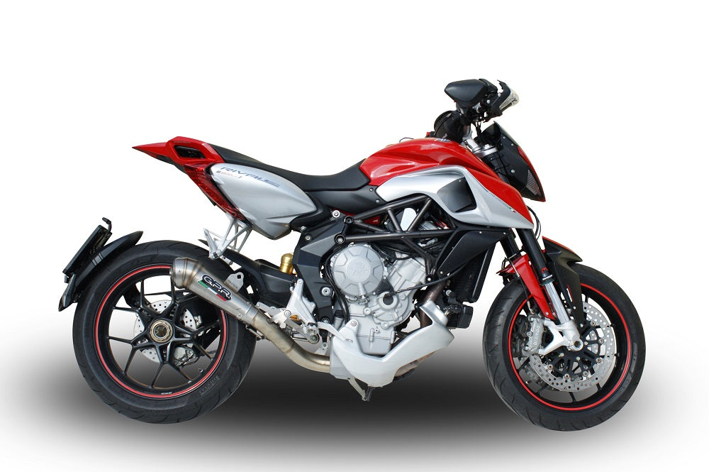 Mv Agusta Rivale 800 2014-2016  Exhaust GPR Slip-on Powercone Evo