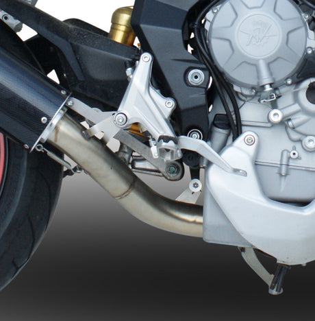 Mv Agusta Rivale 800 2014-2016  Exhaust GPR Slip-on Albus Ceramic
