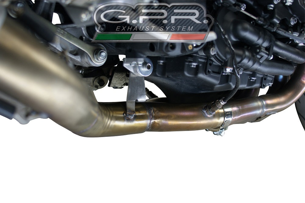 Yamaha Mt-10 2016-2024 Exhaust GPR Slip-on Furore Nero