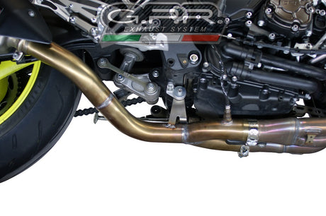 Yamaha Mt-10 2016-2024 Exhaust GPR Slip-on Furore Nero