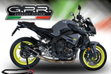 Yamaha Mt-10 2016-2024 Exhaust GPR Slip-on Furore Nero