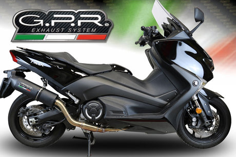 Yamaha T-Max 560 2020-2021 Exhaust GPR Full System Furore Nero