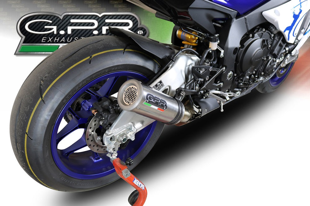 Yamaha YZF R1 R1M 2020-2025 Exhaust GPR Slip-on M3 Inox