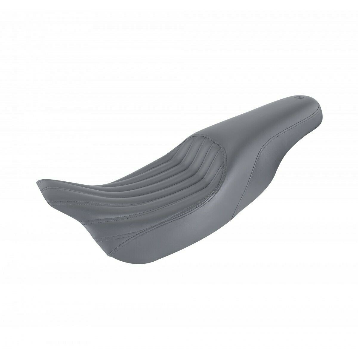 Asiento SADDLEMEN Knuckle para dos personas - Negro - Acanalado - FLH/FLT '08-'23 808-07B-047K 