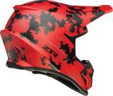 Casco de motocicleta Z1R Rise - Camuflaje digital - Rojo - Grande 0110-7283 