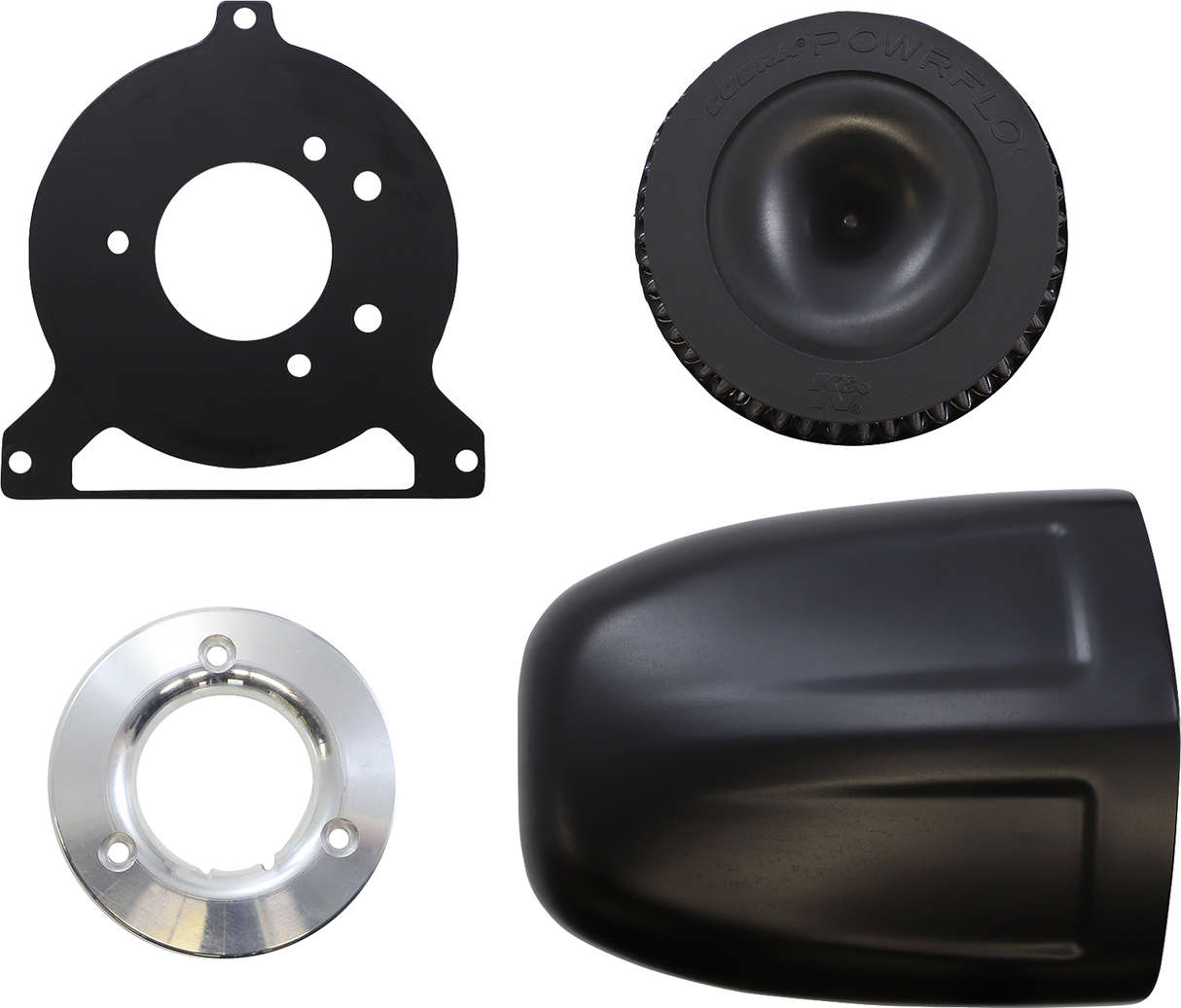 Filtro de aire COBRA Powr-Flo - Negro - Dresser 606-0100B 
