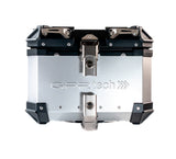 Honda SH150i 2017-2019 GPR Tech 26L Aluminum Top Case, Silver, with roof rack and mounting plate - photo 1