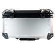 BMW R1250R R1250RS 2021-2024 GPR Tech 55L Aluminum Top Case, Silver with Mounting Plate - photo 1