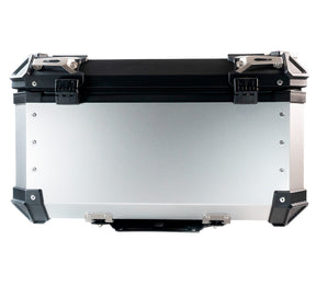 BMW R1250R R1250RS 2021-2024 GPR Tech 55L Aluminum Top Case, Silver with Mounting Plate - photo 1