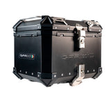 GPR Tech 45L Aluminum Universal Top Case, Black with Mounting Plate - photo 3