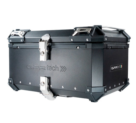 KTM LC 8 Super Adventure 1290 1290R 2021-2024 GPR Tech 55L Aluminum Top Case, Black with Mounting Plate - photo 6