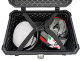 GPR Tech 55L Aluminum Universal Top Case, Black with Mounting Plate and Backrest - photo 7