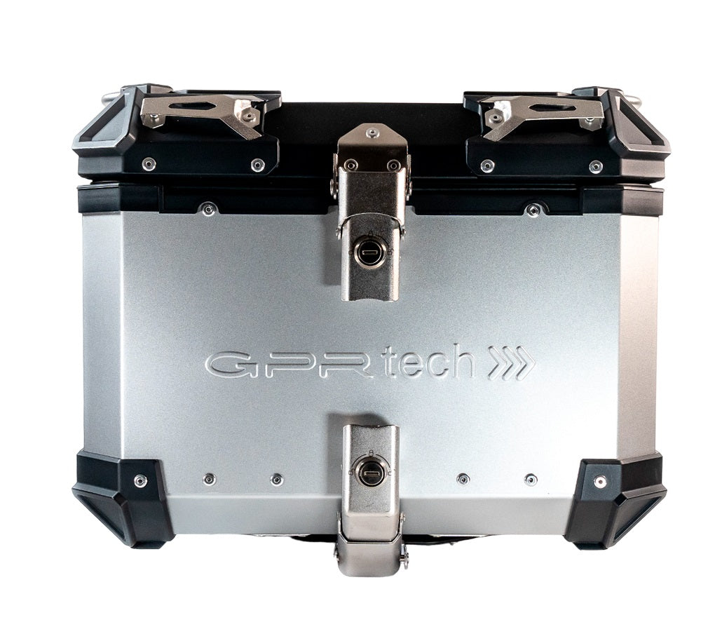 Voge 900DSX 2024-2025 GPR Tech 45L Aluminum Top Case, Silver with Mounting Plate - photo 5