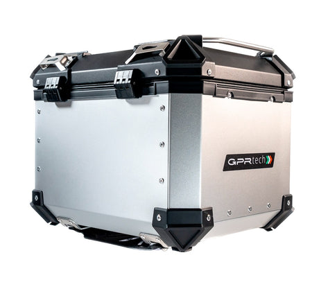 Zontes 703 F 2024-2026 GPR Tech 35L Aluminum Top Case, Silver with Mounting Plate - photo 9