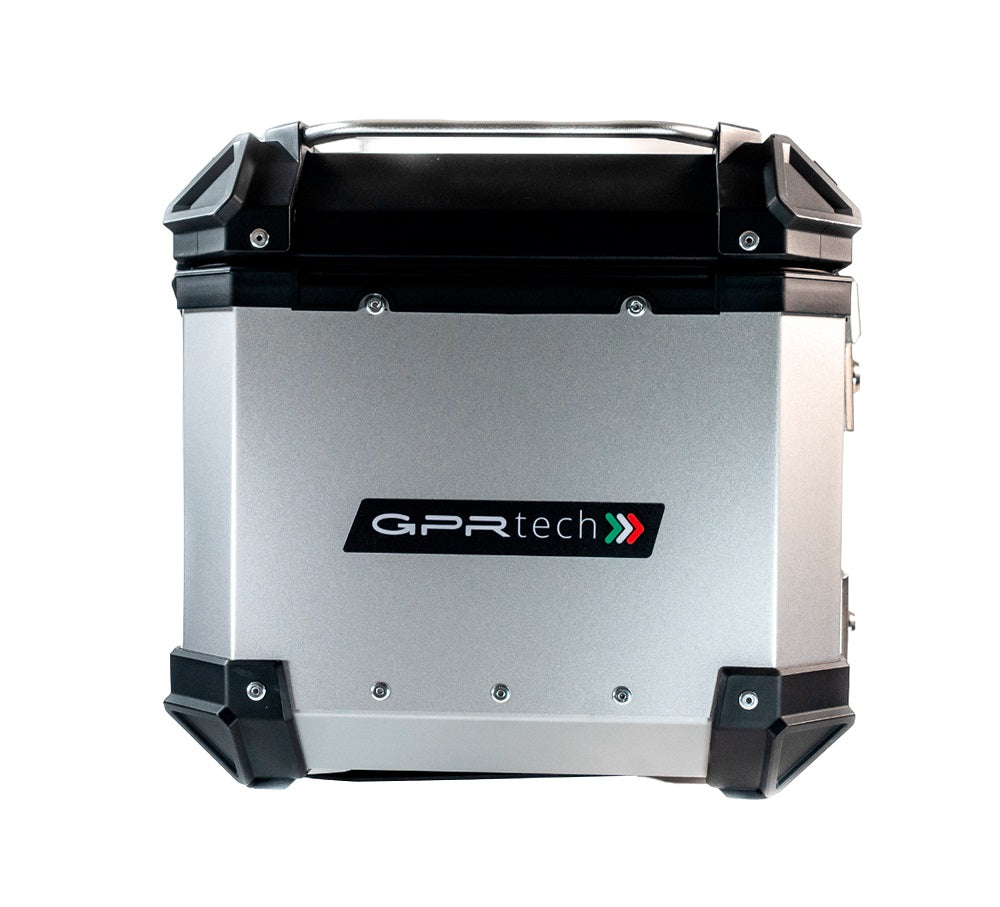 Voge 900DSX 2026-2027 GPR Tech 35L Aluminum Top Case, Silver with Mounting Plate - photo 10