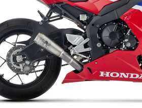 71225PR Arrow Pro-Race Slip-on Exhaust, Titanium for Honda