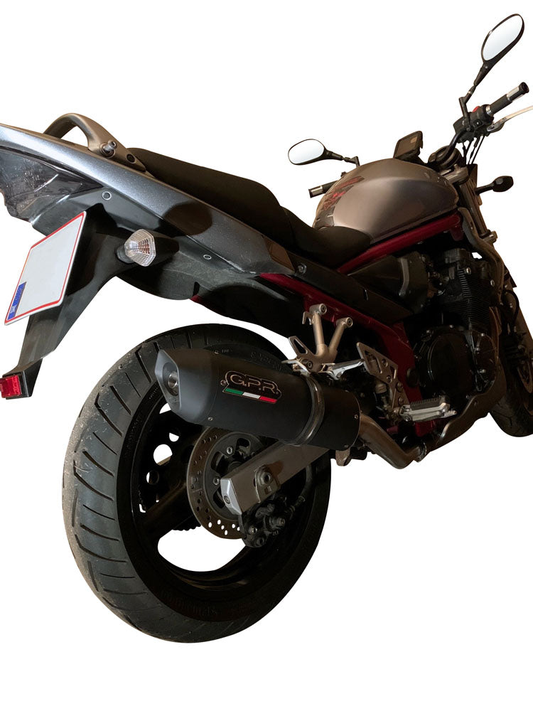 Escape GPR Slip-on Furore Nero para Suzuki GSX-600 F (1998-2005)
