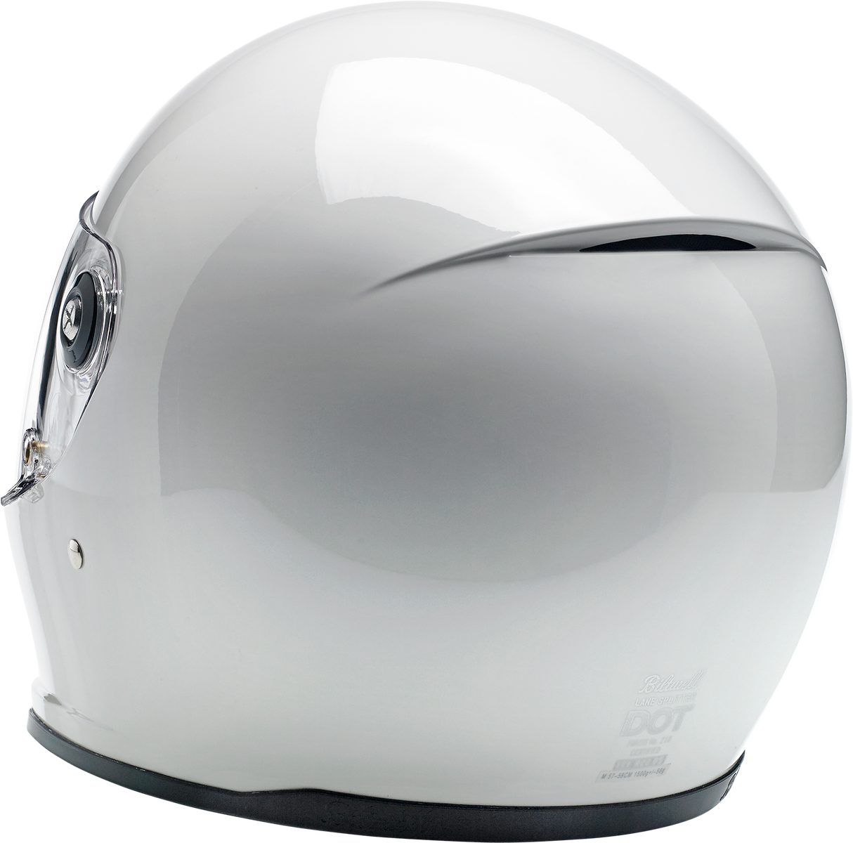 Casco BILTWELL Lane Splitter - Blanco brillante - XS 1004-104-101 